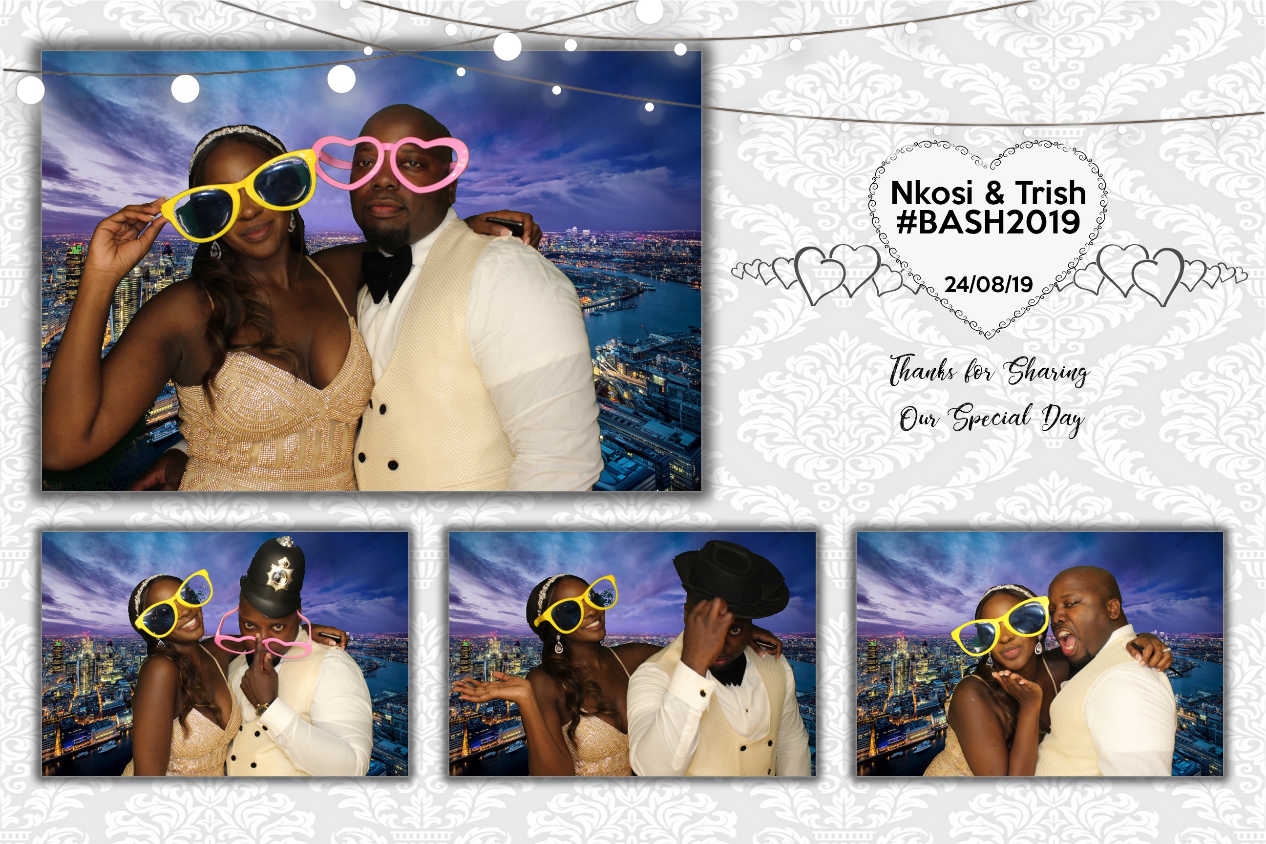 Nkosi & Trish's Wedding  | View more photos from the event at images.mobile-photo-booth.com/u/MobilePhotoBoothUK/Nkosi-Trishs-Wedding